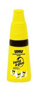 универсальный клей UHU Twist & Glue
